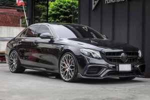 Cstar Carbon Gfk Frontlippe für Mercedes Benz W213 Limo E63s E63 AMG