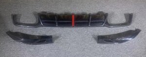 Cstar Carbon Gfk Diffusor + seitl. Flaps passend für F97 X3M Facelift