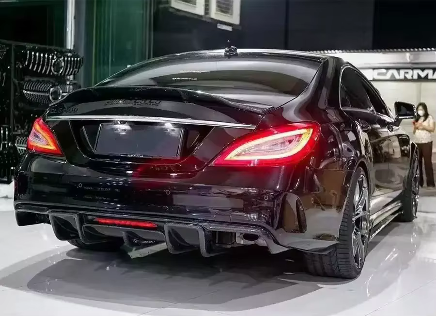 Cstar Carbon Gfk Diffusor + NSL  für Mercedes Benz...