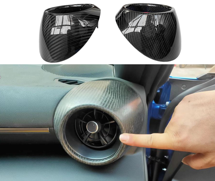 Cstar Carbon Lüftungsdüsen Cover für...