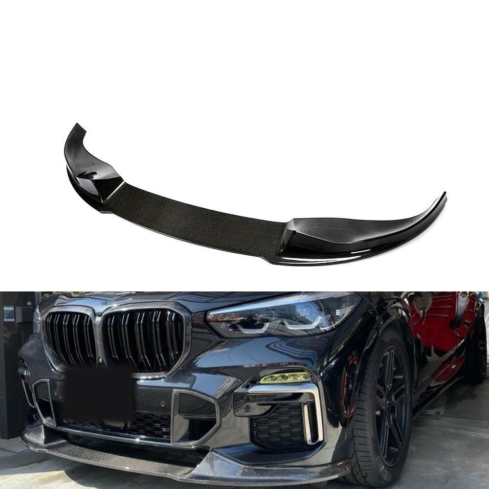 Cstar Carbon Gfk Frontlippe V3 passend für BMW X5 G05 M Paket 2019-2022 KEIN LCI
