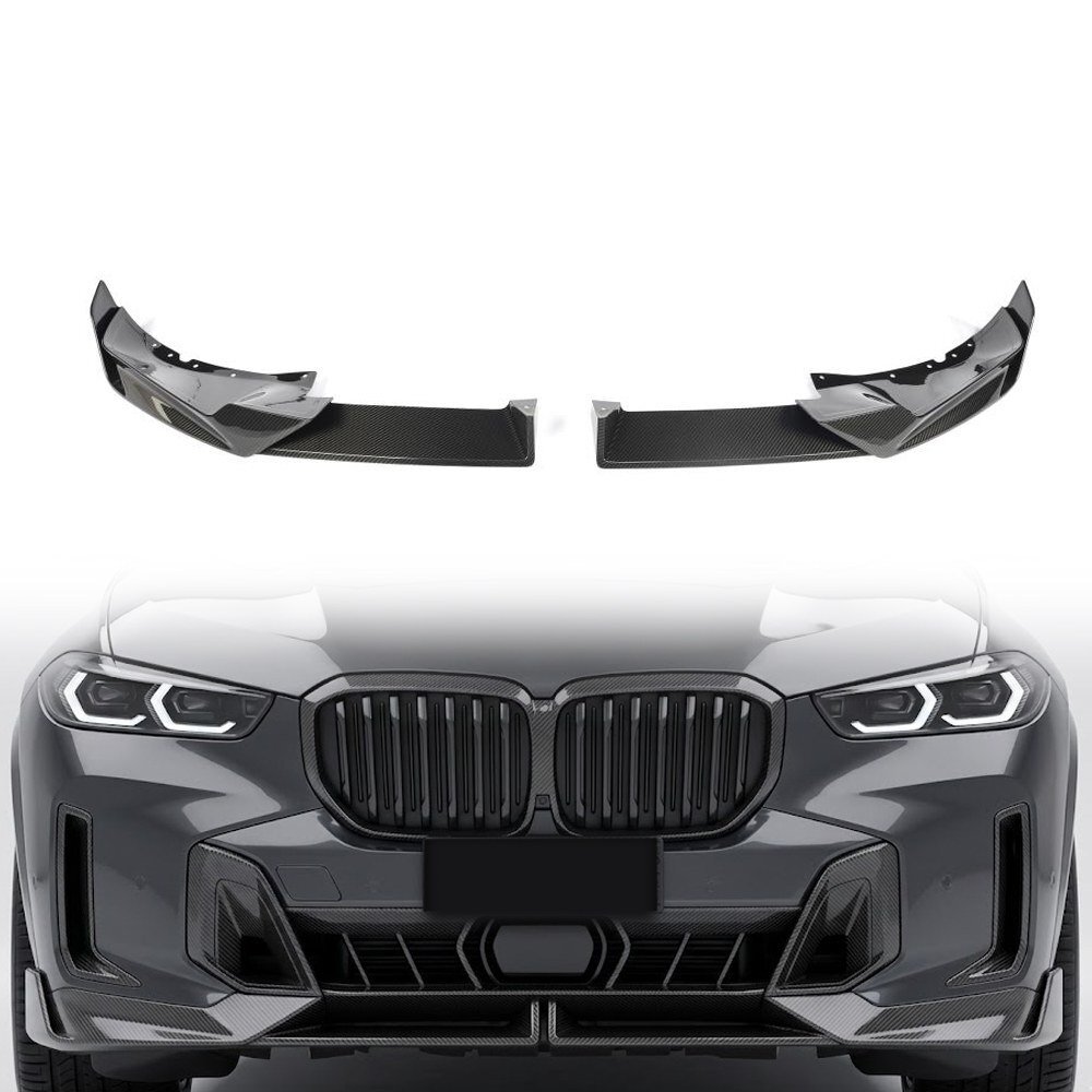 Cstar Voll Carbon Frontlippe 2tlg. passend für BMW X5 G05 LCI M Paket 2023+