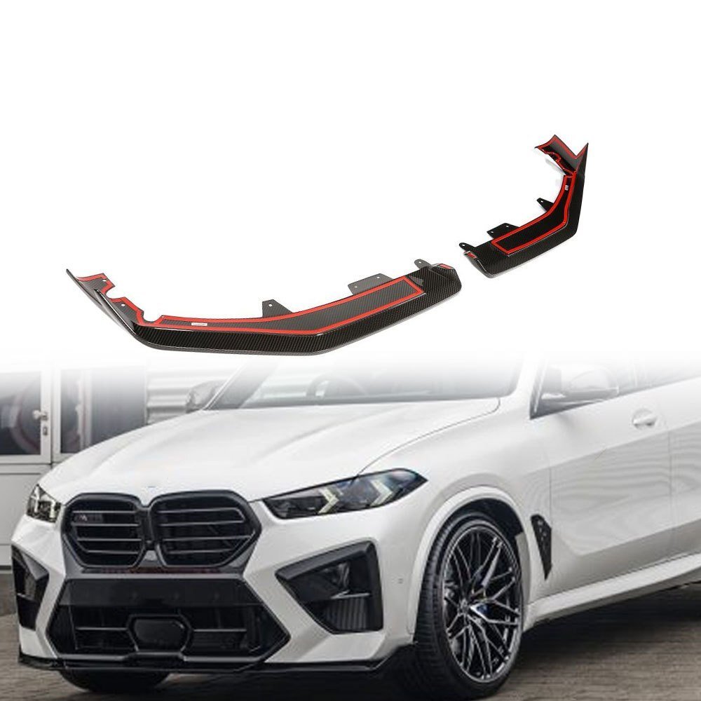 Cstar Voll Carbon Frontlippe 2tlg. passend für BMW X5M F95 LCI 2023+