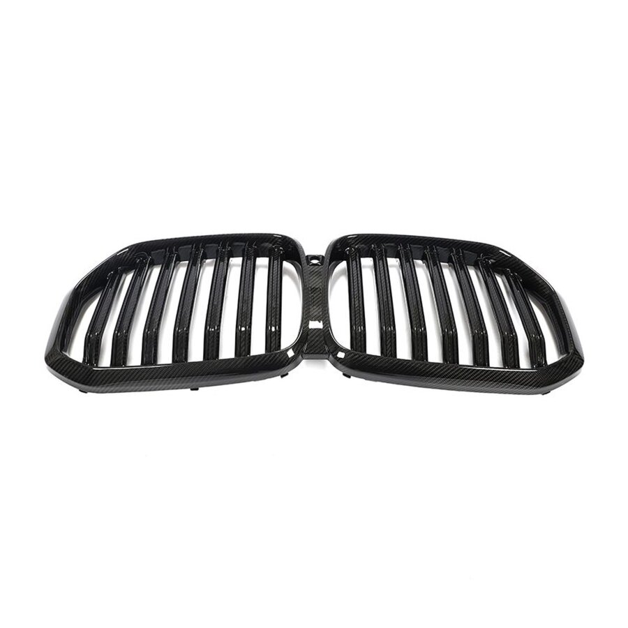 Cstar Voll Carbon Nieren Grill passend für BMW X5 G05 2019-2022 KEIN LCI