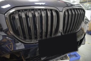 Cstar Voll Carbon Nieren Grill passend für BMW X5 G05 2019-2022 KEIN LCI