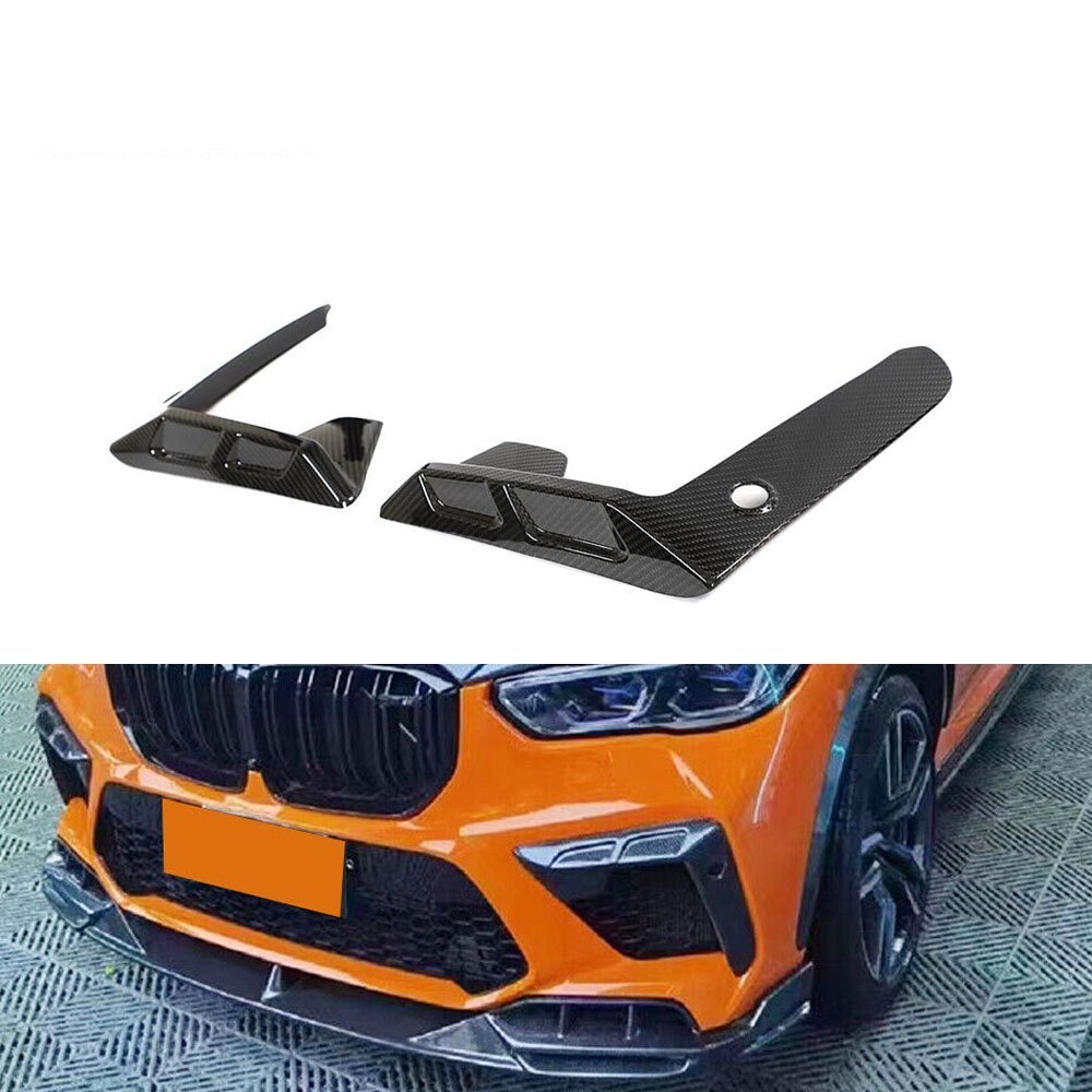 Cstar Voll Carbon Lufteinlass Abdeckung vorne passend für BMW X5M F95 2020-2022 KEIN LCI