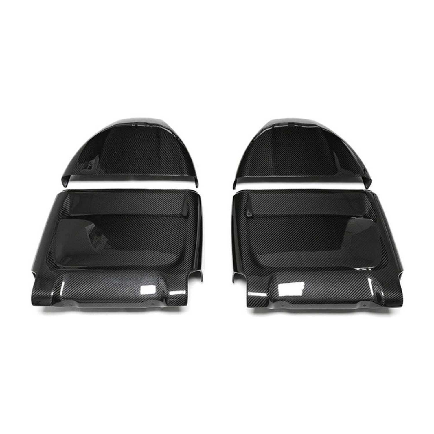 Cstar Voll Carbon Sitzrücken Abdeckung 4tlg. passend für BMW F90 M5 F95 X5M F96 X6M