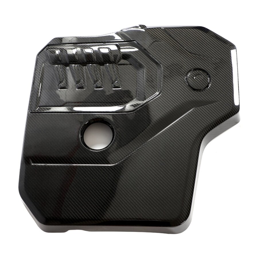 Cstar Voll Carbon Motorabdeckung passend für BMW G20 G28 G22 G23 G26 G30 G38 G32 Benziner