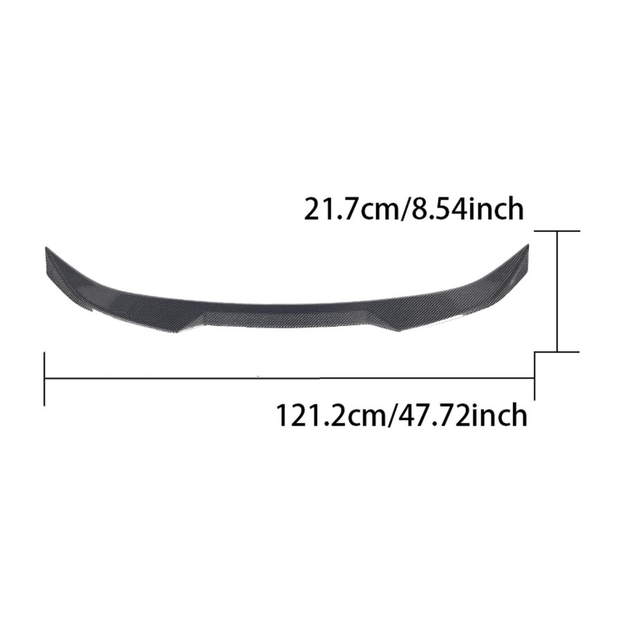 Cstar Carbon Gfk Heckspoiler V3 passend für BMW G22 G82 M4 Coupé 2021+