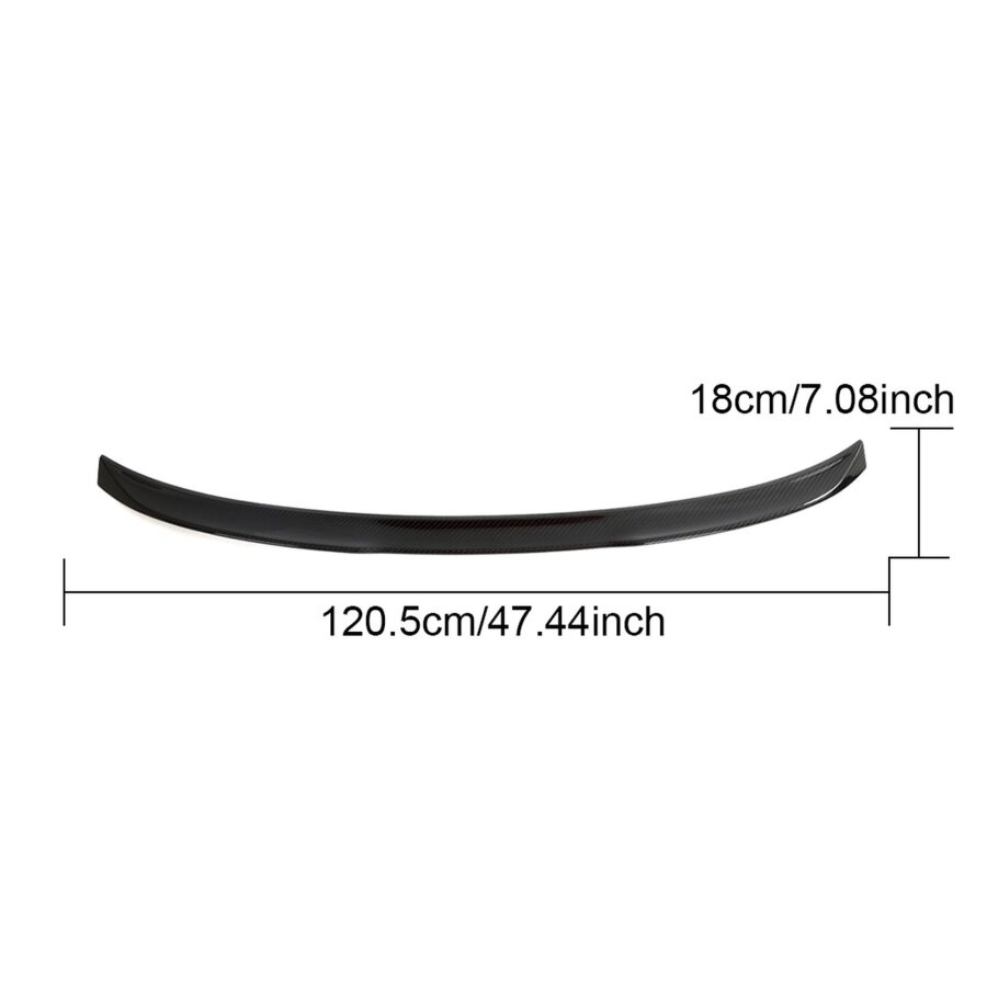 Cstar Voll Carbon Heckspoiler V4 passend für BMW G22 G82 M4 Coupé 2021+