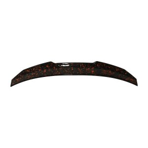 Cstar Voll Carbon Forged Heckspoiler Rot passend für BMW G22 G82 M4 Coupé 2021+