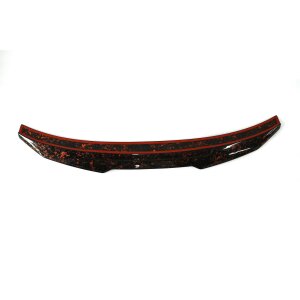 Cstar Voll Carbon Forged Heckspoiler Rot passend für BMW G22 G82 M4 Coupé 2021+