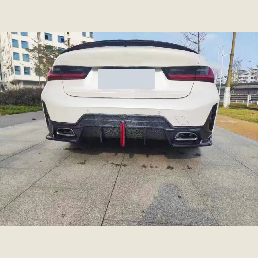 Cstar Carbon Gfk Heckdiffusor V3 LED passend für BMW...
