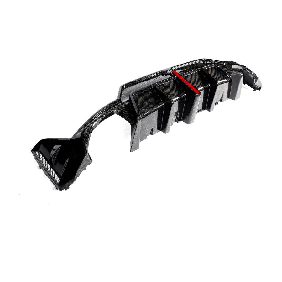 Cstar Carbon Gfk Heckdiffusor V3 LED passend für BMW G20 LCI M Paket 2023+