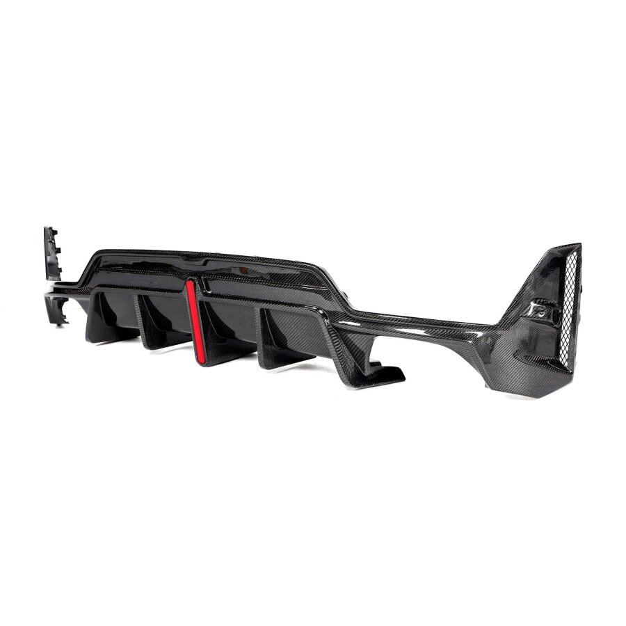 Cstar Carbon Gfk Heckdiffusor V3 LED passend für BMW G20 LCI M Paket 2023+