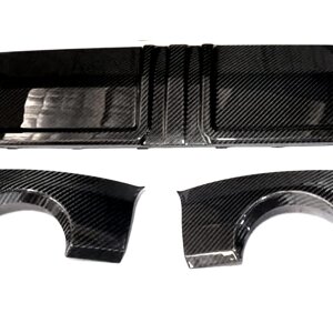 Cstar Carbon Gfk Heckdiffusor V4 3tlg. passend für BMW G20 LCI M Paket 2023+