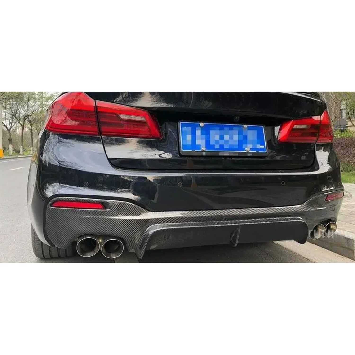 Cstar Carbon Gfk Heckdiffusor Diffusor Typ4 passend für BMW G30 M Paket