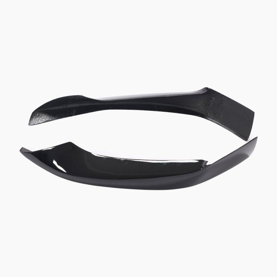 Cstar Gfk Splitter Flaps Performance Hochglanz Schwarz passend für BMW G30 G31 M Paket 2017-2020 KEIN LCI