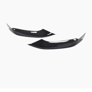 Cstar Gfk Splitter Flaps Performance Hochglanz Schwarz passend für BMW G30 G31 M Paket 2017-2020 KEIN LCI