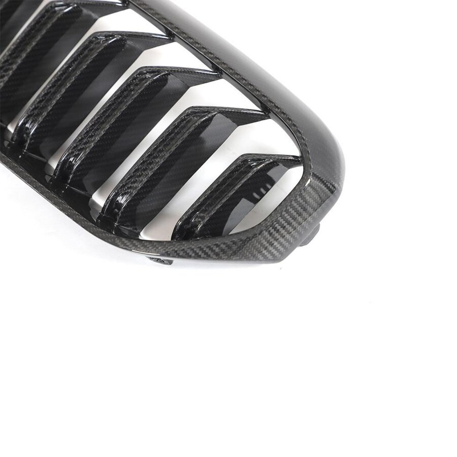 Cstar Voll Carbon Nieren Grill Doppelsteg passend für BMW G30 G31 F90 M5 LCI 2021+