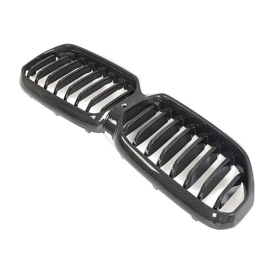 Cstar Voll Carbon Nieren Grill Doppelsteg mit Kamera Aussparung passend für BMW G30 G31 LCI 2021+
