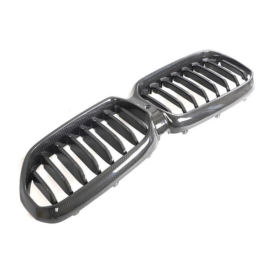 Cstar Voll Carbon Nieren Grill Doppelsteg mit Kamera Aussparung passend für BMW G30 G31 LCI 2021+