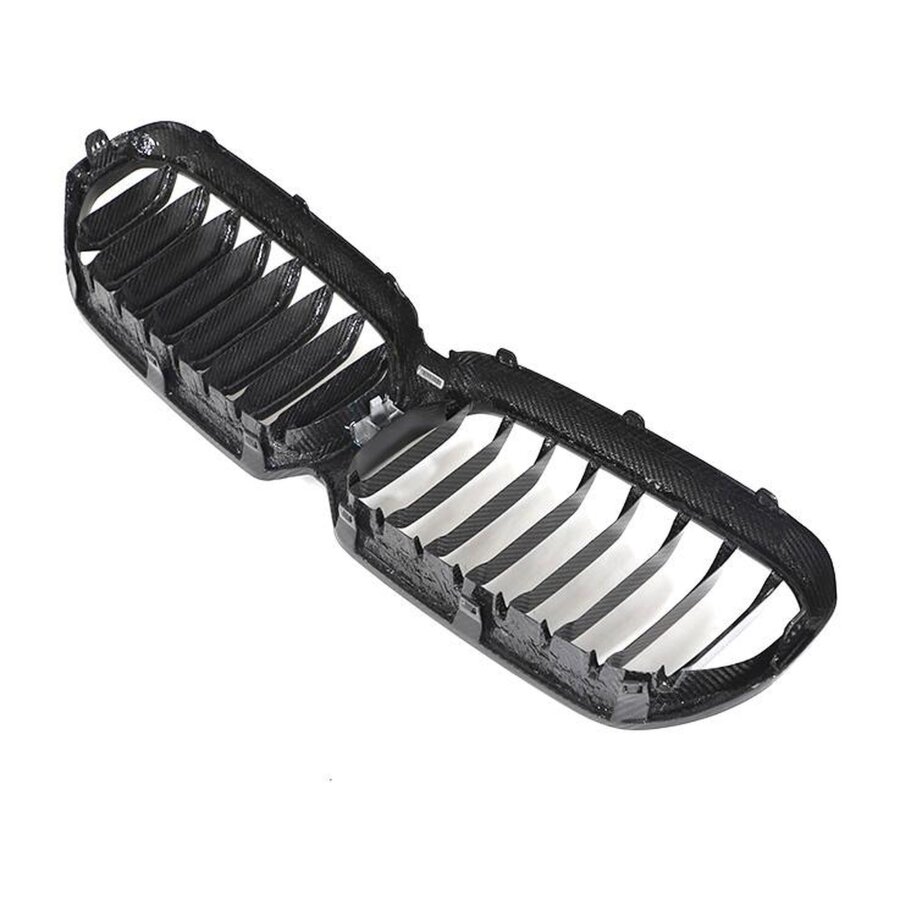 Cstar Voll Carbon Nieren Grill Doppelsteg mit Kamera Aussparung passend für BMW G30 G31 LCI 2021+