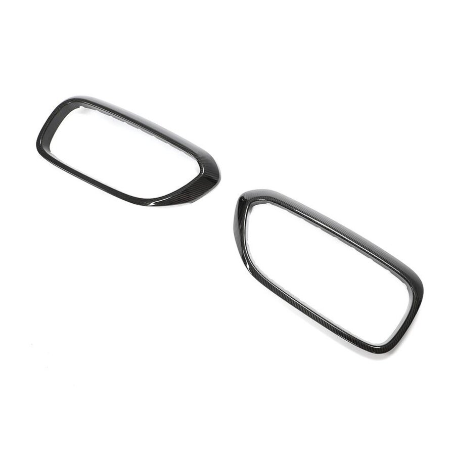Cstar Carbon Gfk Nieren Grill Rahmen Cover (Aufkleben) passend für BMW G30 G31 2017-2020 KEIN LCI