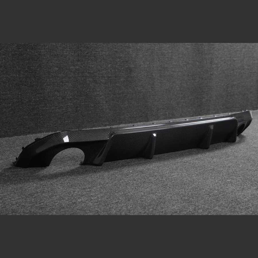 Cstar Carbon Gfk Heckdiffusor V1 Einzelendrohr passend für BMW G26 M Paket 2021+