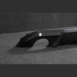 Cstar Carbon Gfk Heckdiffusor V1 Einzelendrohr passend für BMW G26 M Paket 2021+