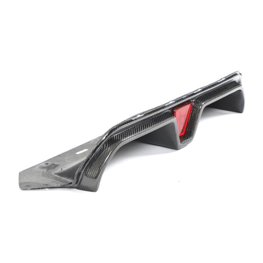 Cstar Carbon Gfk Heckdiffusor mit LED Leuchte passend für BMW F90 M5 2018-2020 KEIN LCI