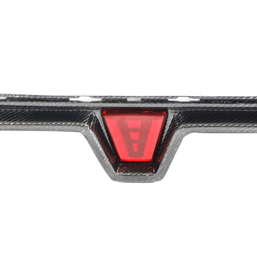 Cstar Carbon Gfk Heckdiffusor mit LED Leuchte passend für BMW F90 M5 2018-2020 KEIN LCI