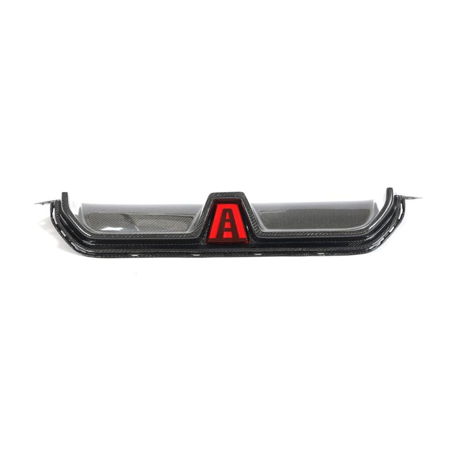 Cstar Carbon Gfk Heckdiffusor mit LED Leuchte passend für BMW F90 M5 2018-2020 KEIN LCI