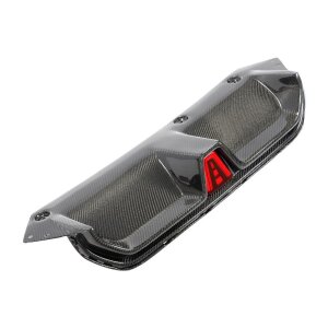 Cstar Carbon Gfk Heckdiffusor mit LED Leuchte passend für BMW F90 M5 2018-2020 KEIN LCI