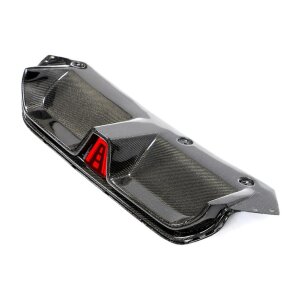 Cstar Carbon Gfk Heckdiffusor mit LED Leuchte passend für BMW F90 M5 2018-2020 KEIN LCI