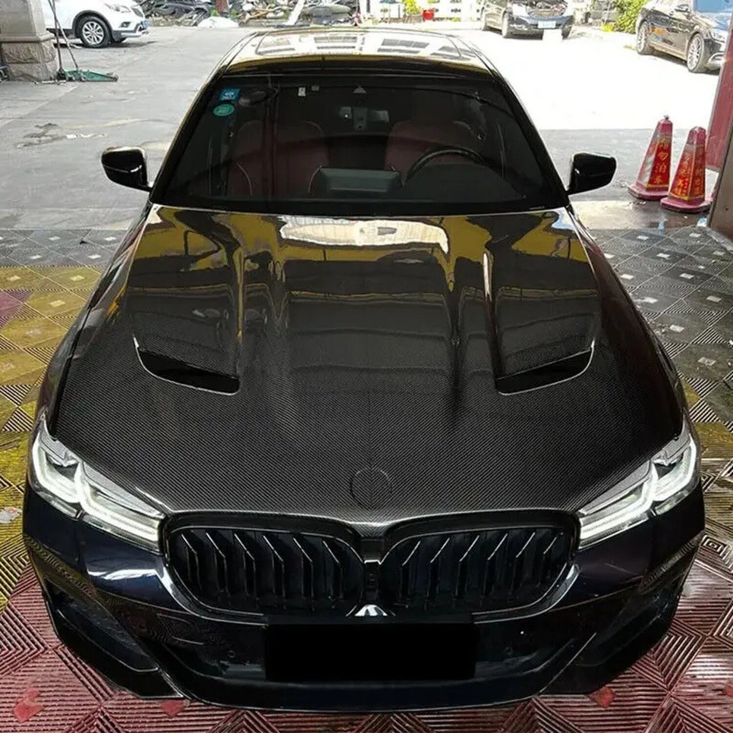 Cstar Voll Carbon Motorhaube passend für BMW F90 M5 auch LCI