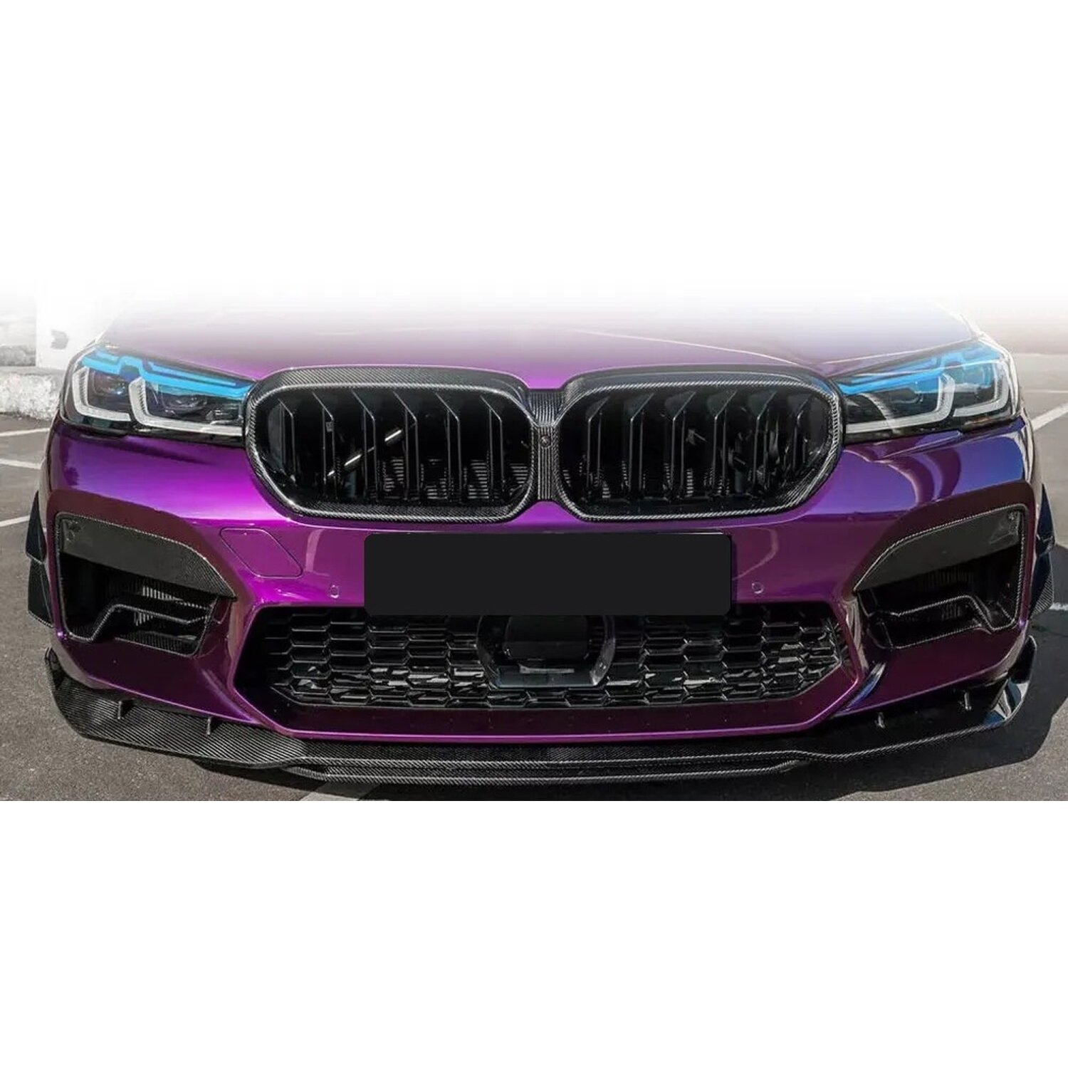 Cstar Voll Carbon Nebelscheinwerfer Einsätze passend für BMW F90 M5 LCI 2021+