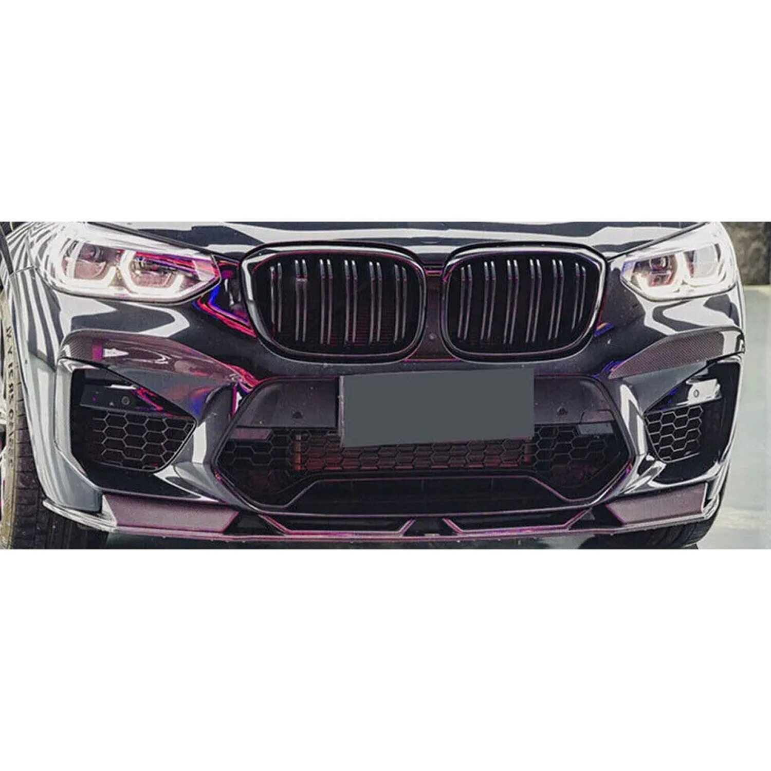 Cstar Carbon Gfk Frontlippe V1 passend für BMW X3M F97 X4M F98 VOR LCI