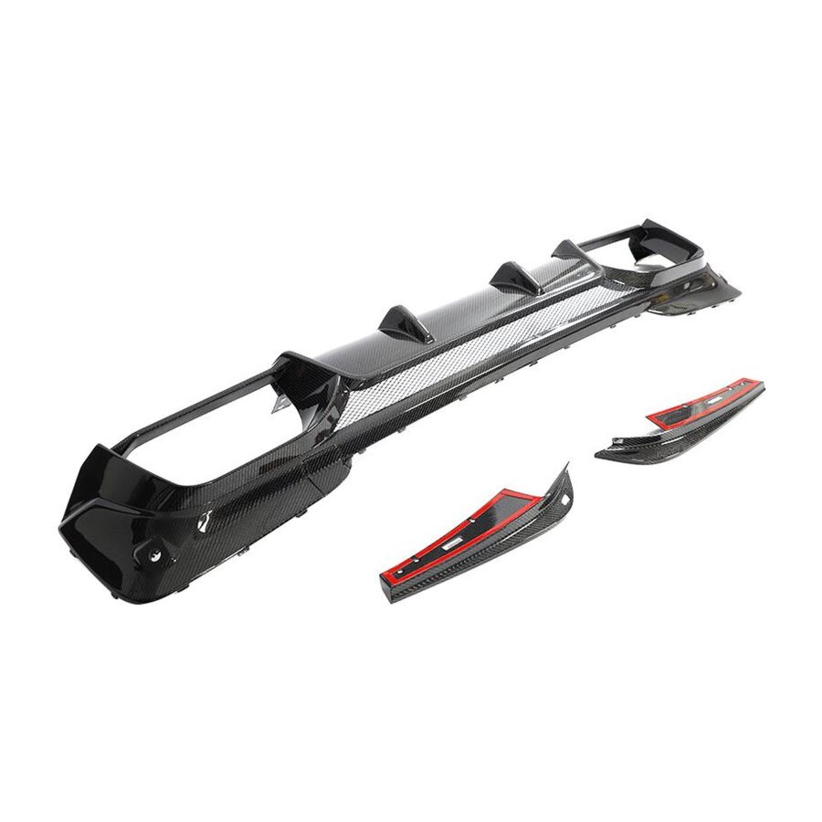 Cstar Carbon Gfk Heckdiffusor V1 passend für BMW X3M F97 2019-2021 KEIN LCI