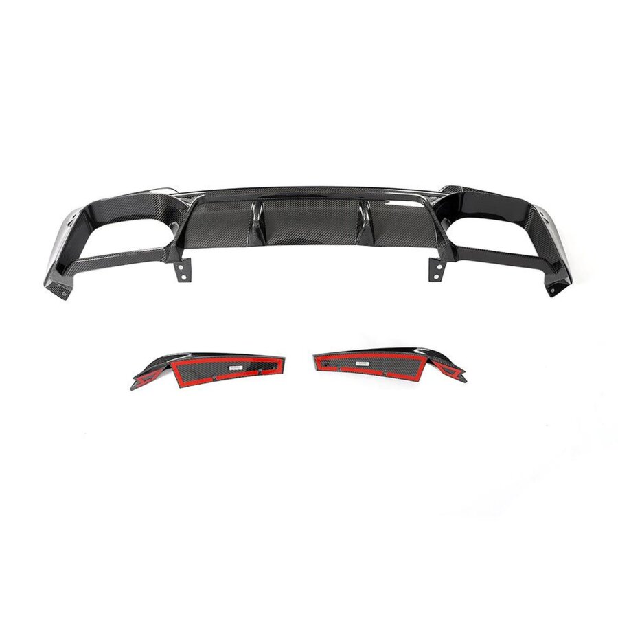 Cstar Carbon Gfk Heckdiffusor V1 passend für BMW X3M F97 2019-2021 KEIN LCI