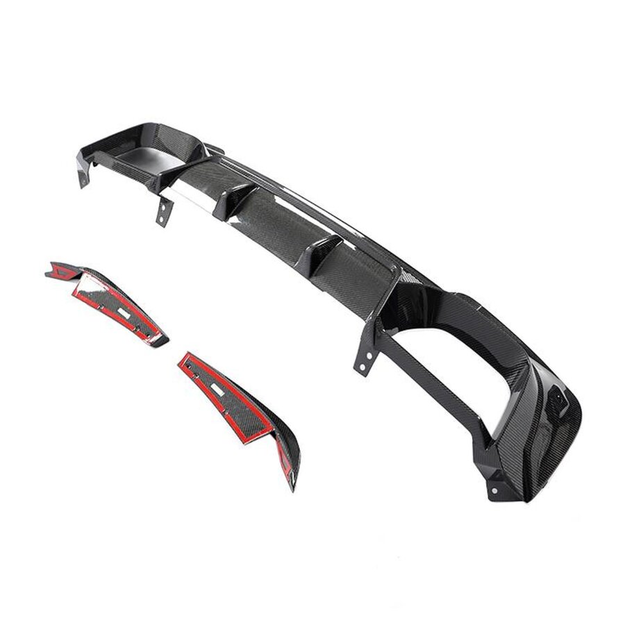 Cstar Carbon Gfk Heckdiffusor V1 passend für BMW X3M F97 2019-2021 KEIN LCI
