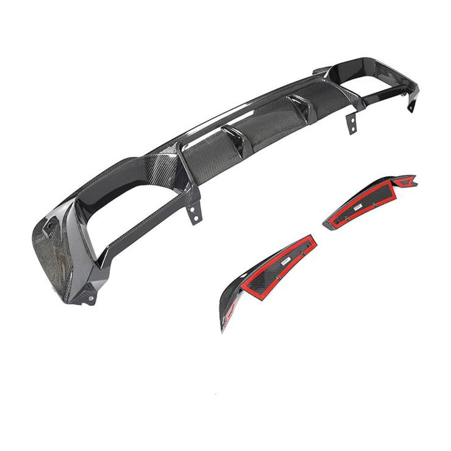 Cstar Carbon Gfk Heckdiffusor V1 passend für BMW X3M F97 2019-2021 KEIN LCI