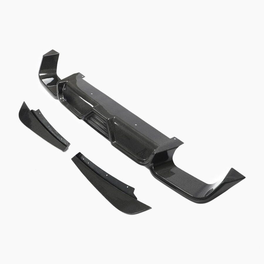 Cstar Carbon Gfk Heckdiffusor V2 3tlg. passend für BMW X3M F97 2019-2021 KEIN LCI