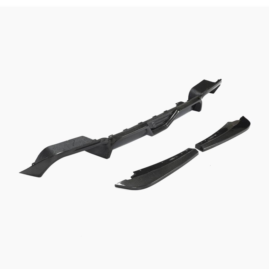 Cstar Carbon Gfk Heckdiffusor V2 3tlg. passend für BMW X3M F97 2019-2021 KEIN LCI