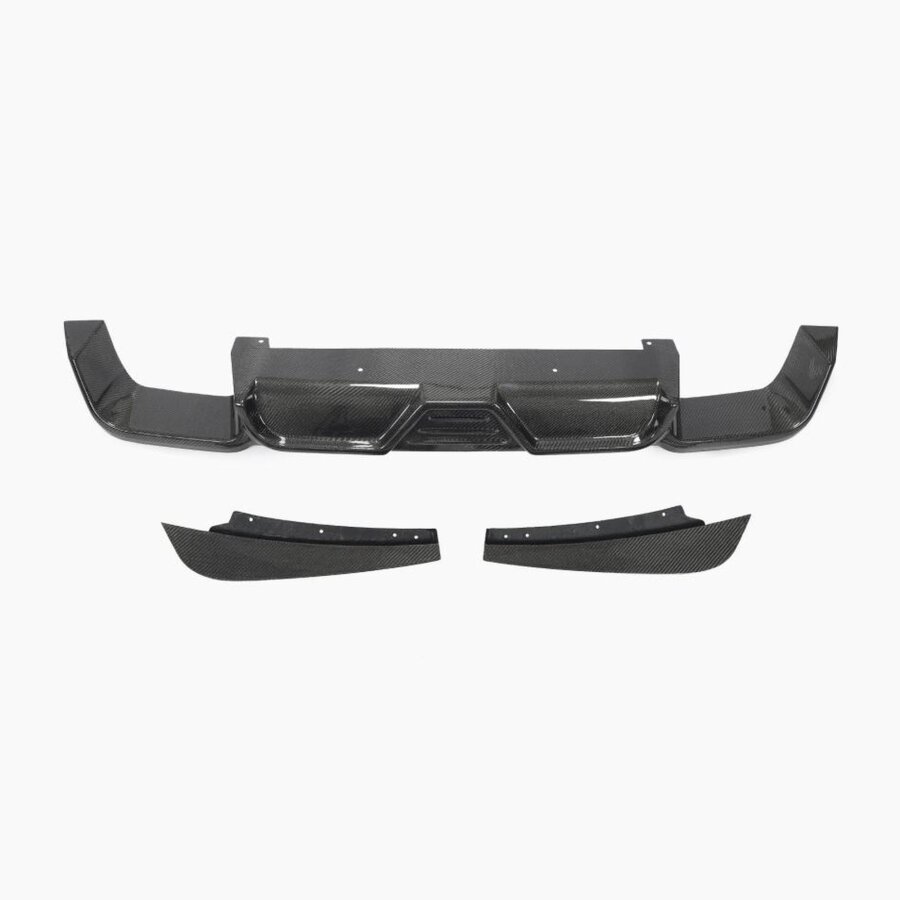 Cstar Carbon Gfk Heckdiffusor V2 3tlg. passend für BMW X3M F97 2019-2021 KEIN LCI