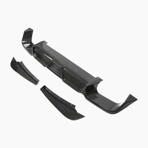 Cstar Carbon Gfk Heckdiffusor V2 3tlg. passend für BMW X3M F97 2019-2021 KEIN LCI