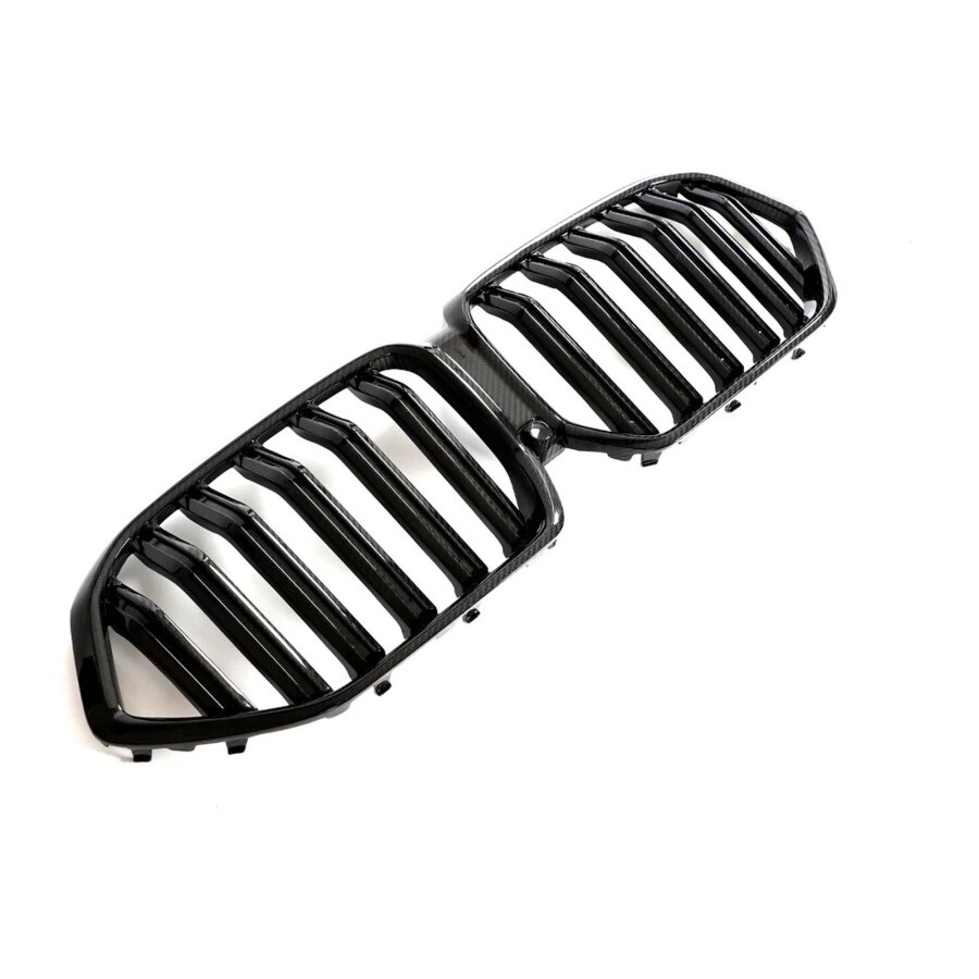 Cstar Voll Carbon Nieren Grill Doppelsteg passend für BMW X6 G06 X6M F96 VOR LCI