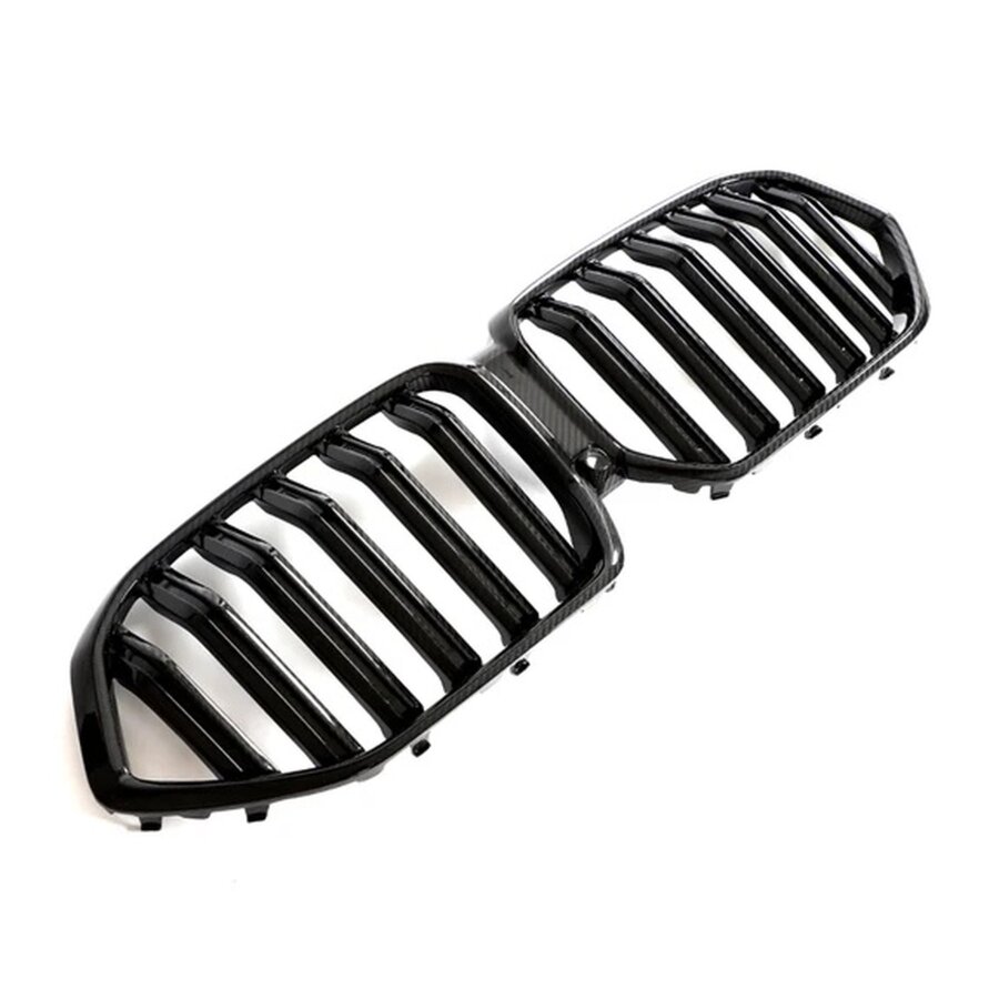 Cstar Voll Carbon Nieren Grill Doppelsteg passend für BMW X6 G06 X6M F96 VOR LCI