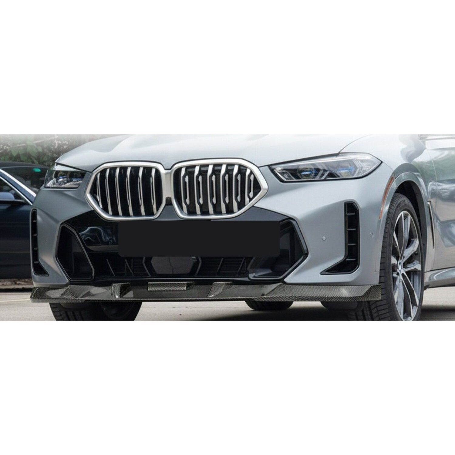 Cstar Carbon Gfk Frontlippe passend für BMW X6 G06 M Paket LCI