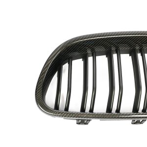 Cstar Carbon ABS Grill Nieren Matt Schwarz Doppelsteg passend für BMW F10 F11 + M5